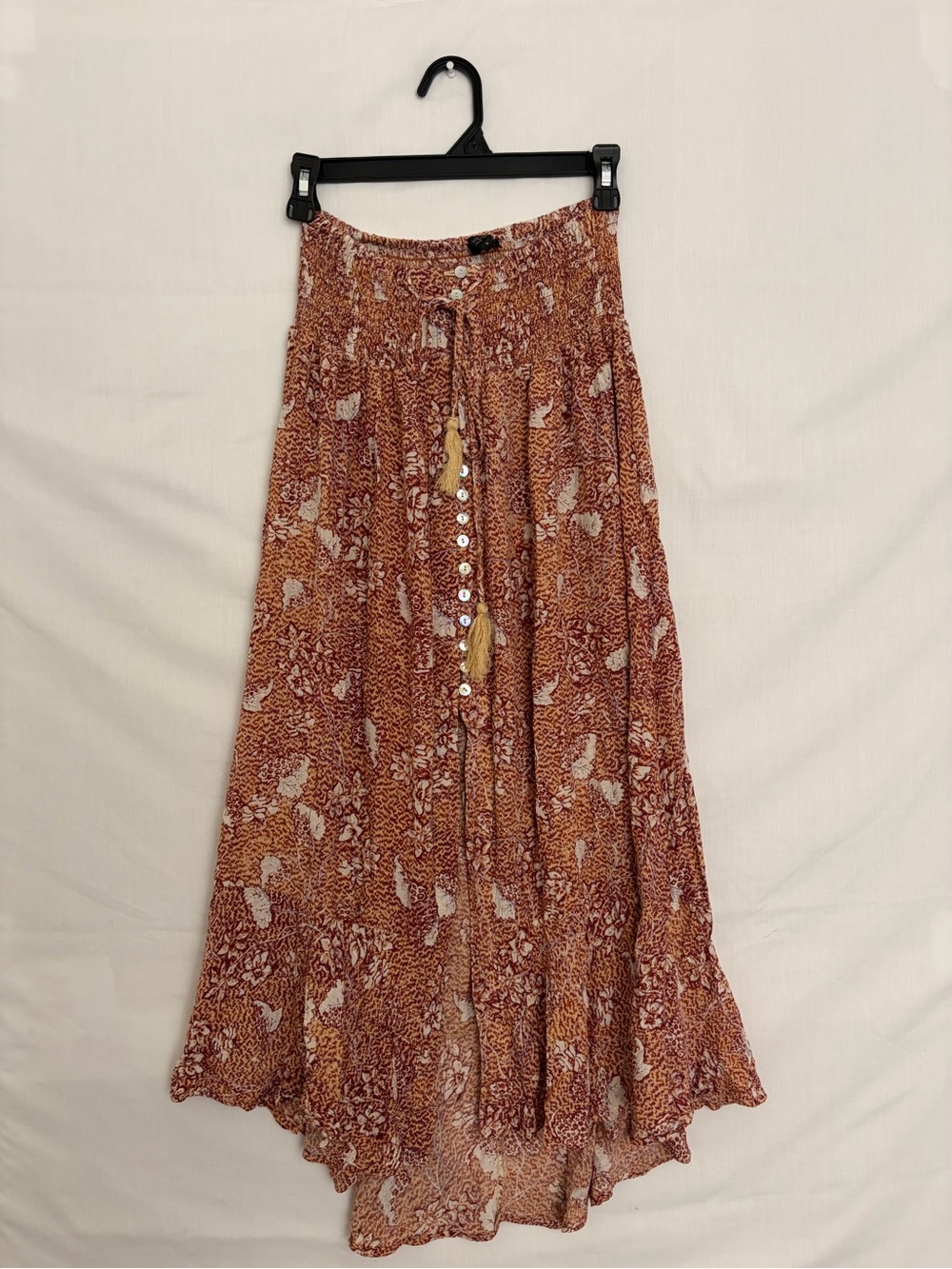 Rachel Zoe Women’s Floral High-Low Skirt Size S Excellent (A834)